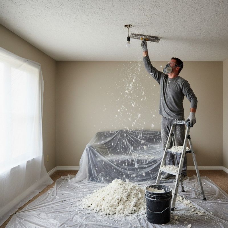Swirl Ceiling Removal in Alpharetta, GA