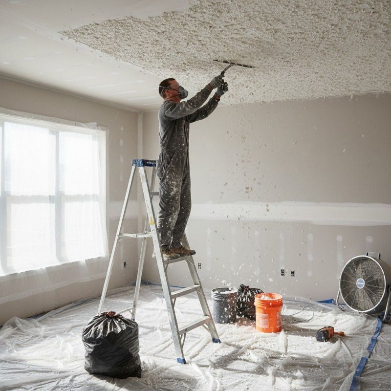 Swirl Ceiling Removal in Corpus Christi, TX